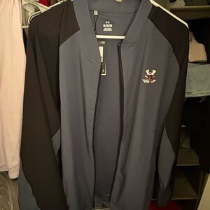 Men's Blue and Gray Under Armour Jacket